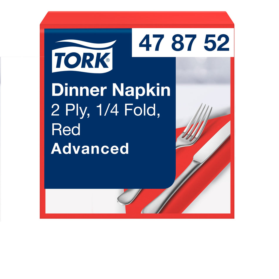 Tork Dinnerservietten Rot