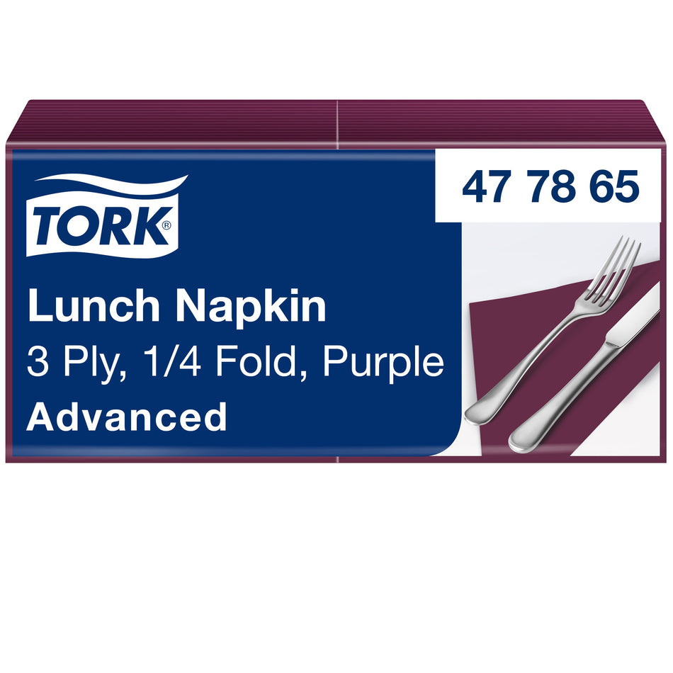 Tork Serviette Lunch Doux aubergine