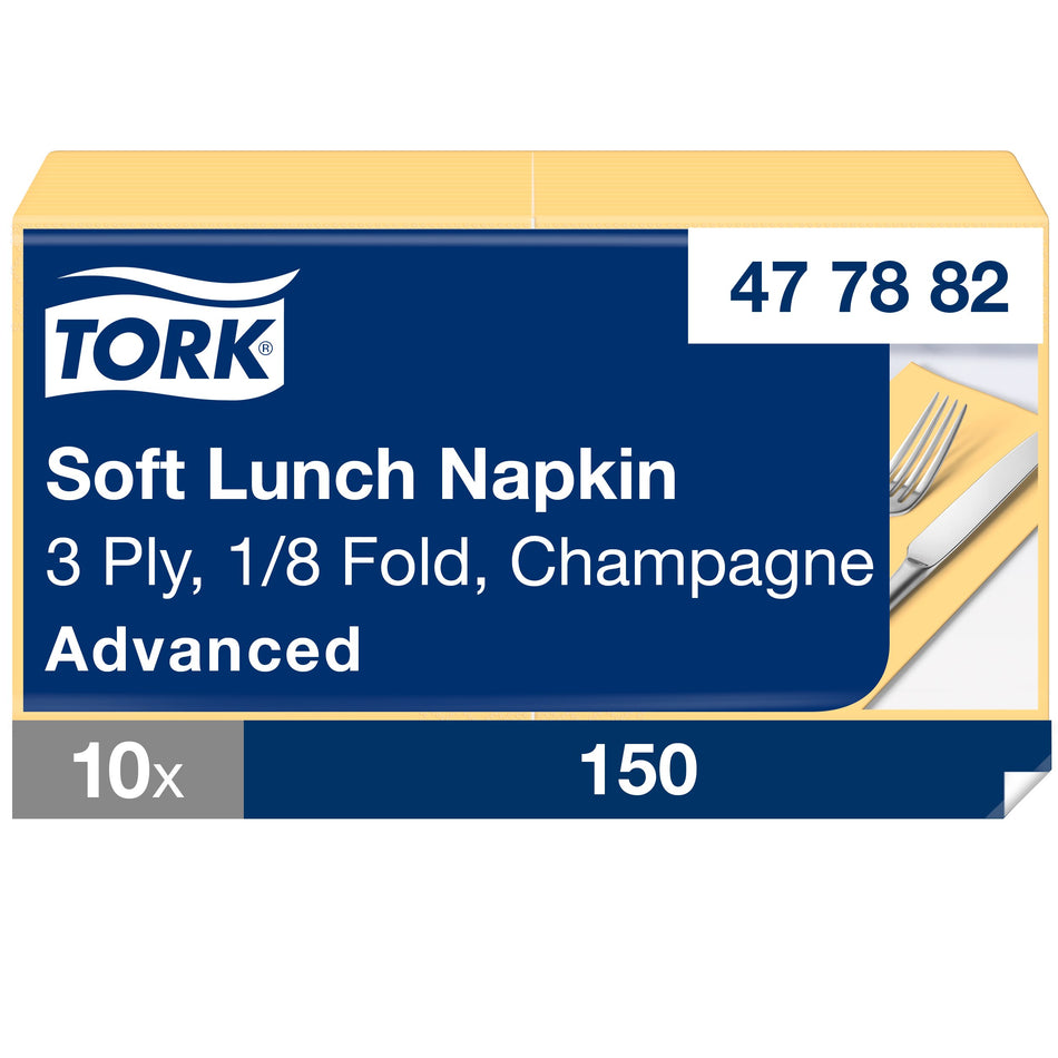 Tork Soft Lunchservietten Champagner