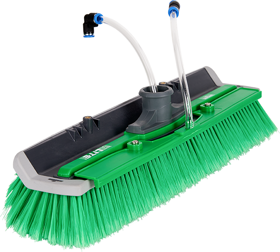 Brosse courbée nLITE, fleurée, 41cm