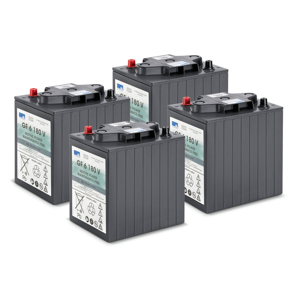Batteriesatz, 24 V, 180 Ah, wartungsfrei