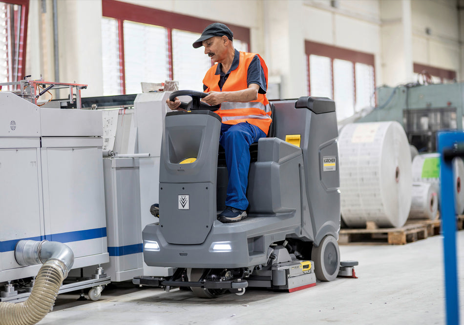 Autolaveuse aspirante B 110 R Classic Bp Pack + R75