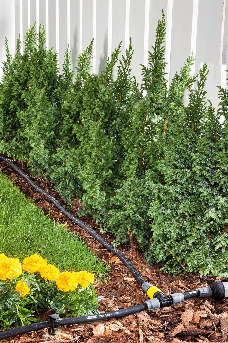 Raccord 3 voies en T avec réglage du débit