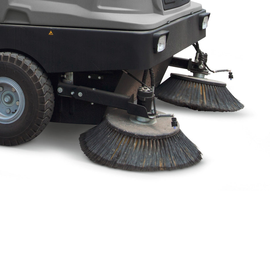 Système de pulvérisation d'eau pour balai latéral