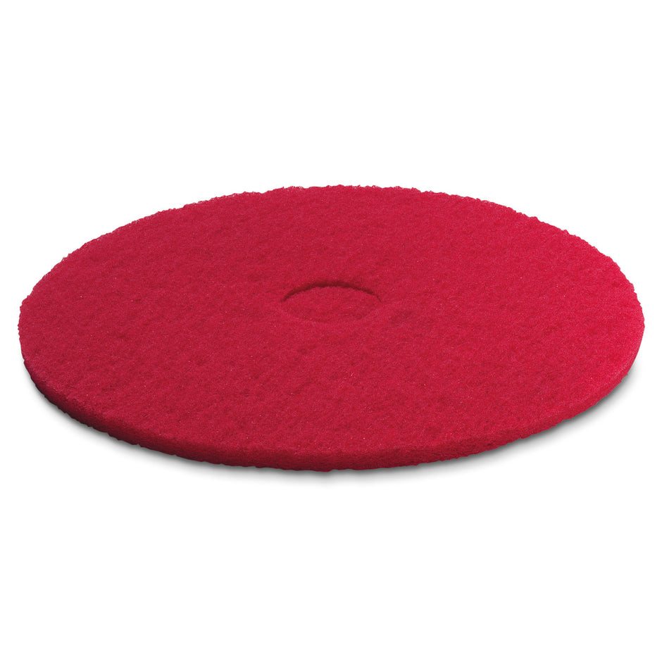 Pad, moyennement souple, rouge, 533 mm, 5 Pièce(s)