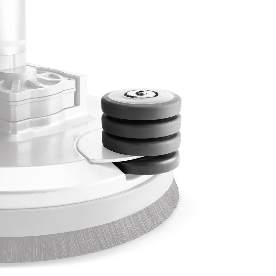 Anbausatz gestapelte Abweisrolle Bürstenkopf