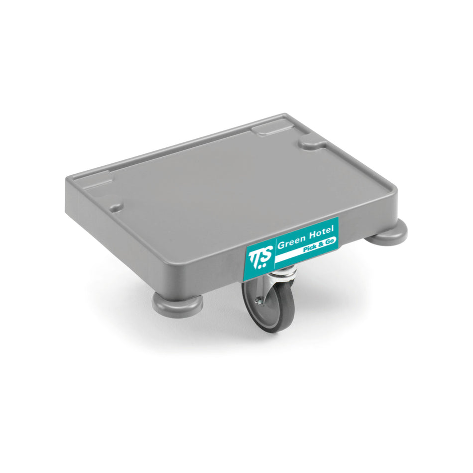 Sackhalterplatte mit Rad 25mm