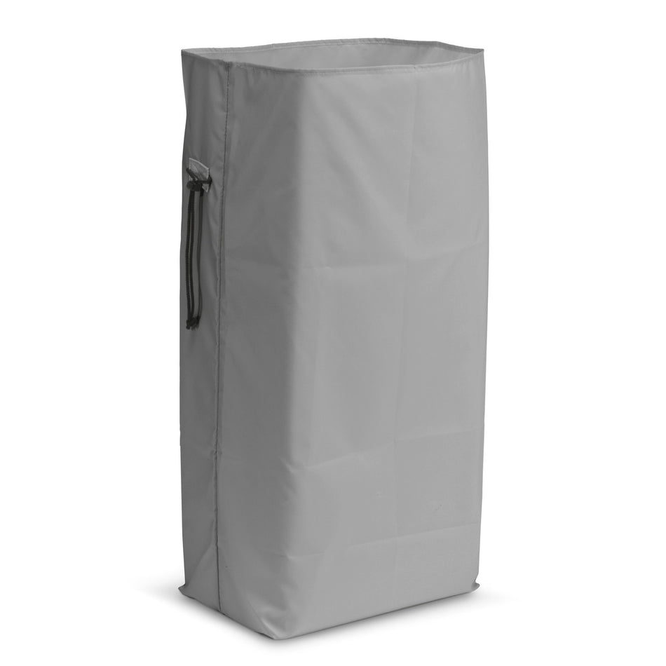 Müllsack mit Reißverschluss 120 l grau