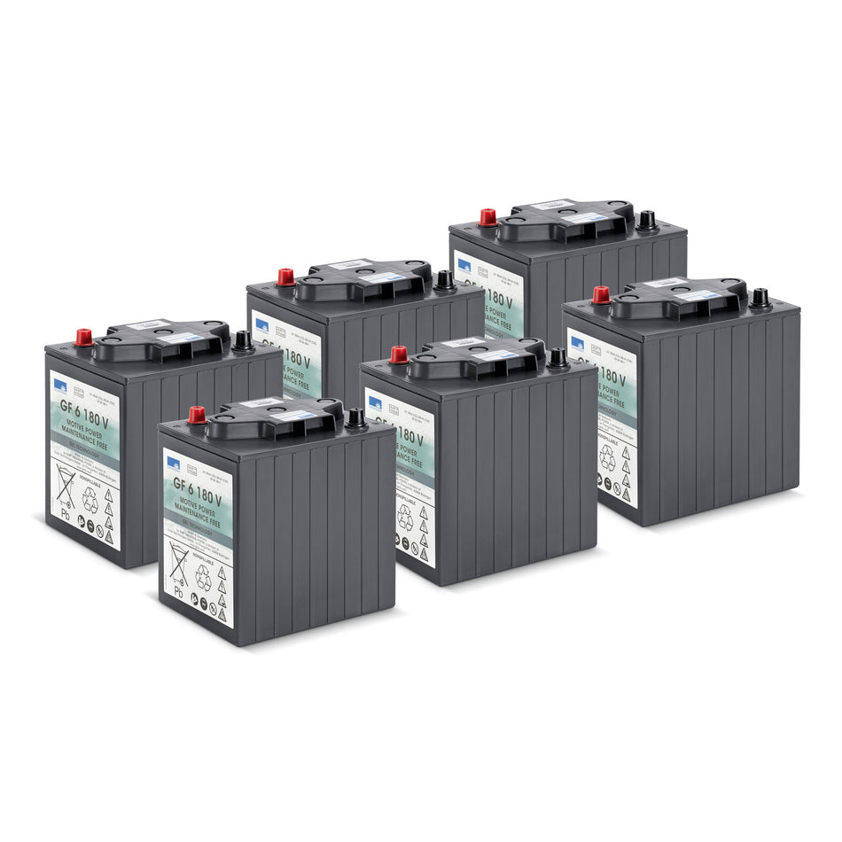 Batteriesatz, 36 V, 180 Ah, wartungsfrei