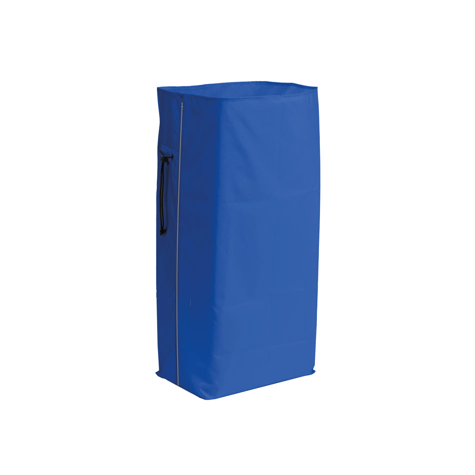 Müllsack mit Reissverschluss blau 120 l
