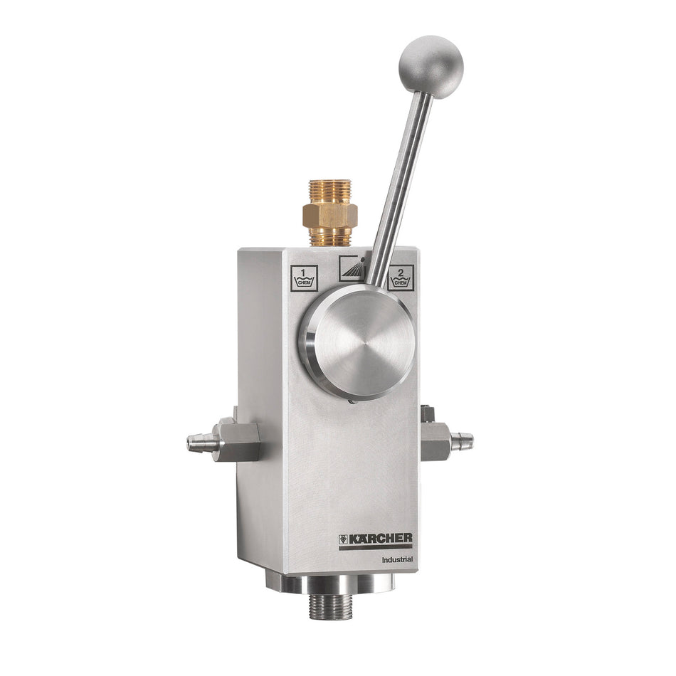 Unité de dosage complète double, Inox