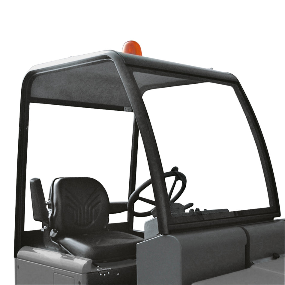 Cabine de protection du conducteur sans vitrage