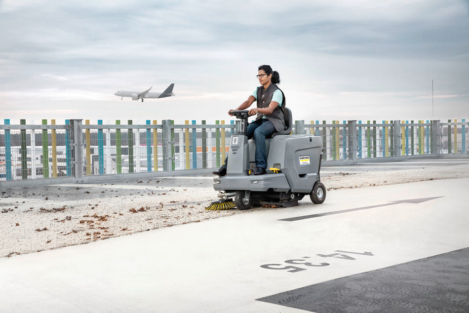 Balayeuse aspirante KM 85/50 R Bp Pack 80Ah Li+FC