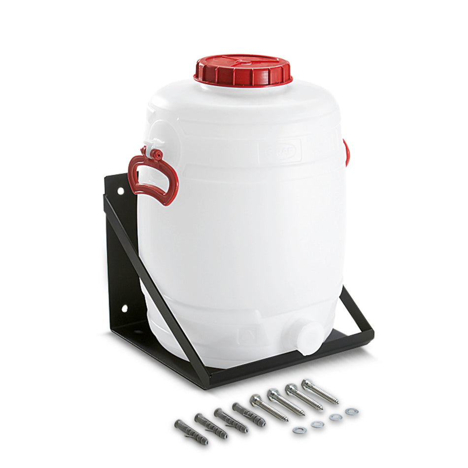 Behälter mit Wandhalterung