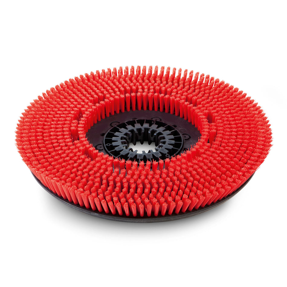 Brosse-disque, moyen, rouge, 510 mm