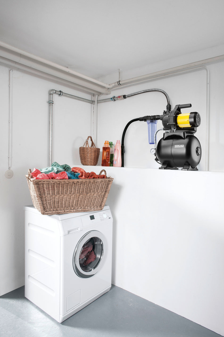 Préfiltre de pompe de grande taille