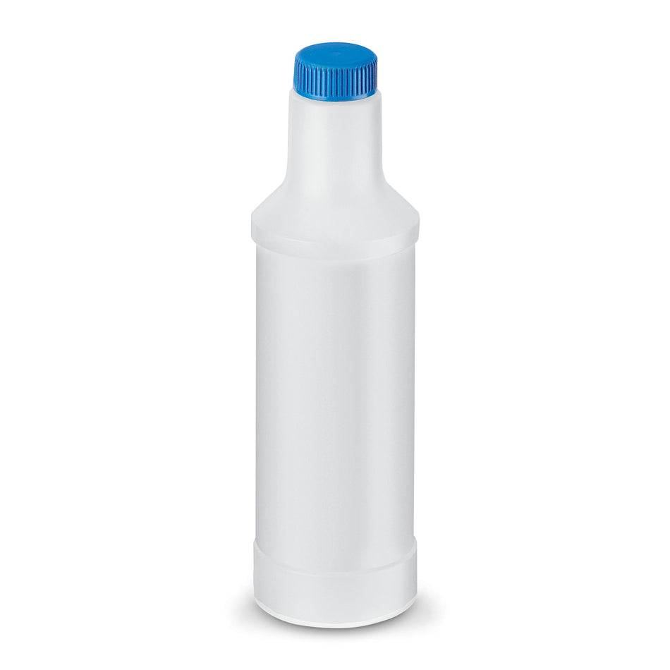 Leerflasche 0,5l mit blauem Deckel