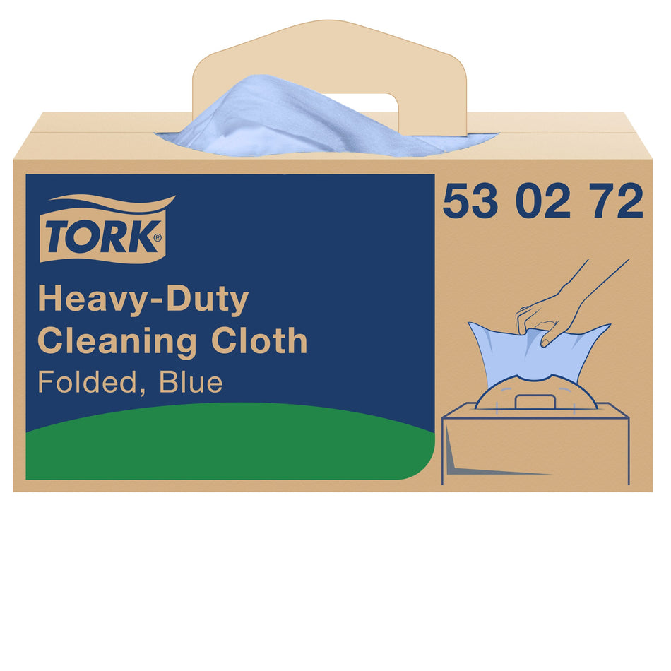 Tork Chiffon de Nettoyage Ultra-résistant bleu W7