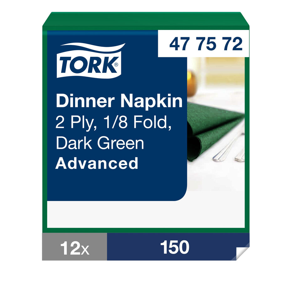 Tork Serviette Dinner vert sapin