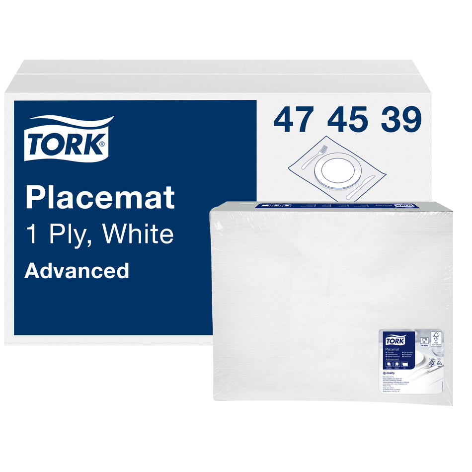 Tork Set de table jetable blanc