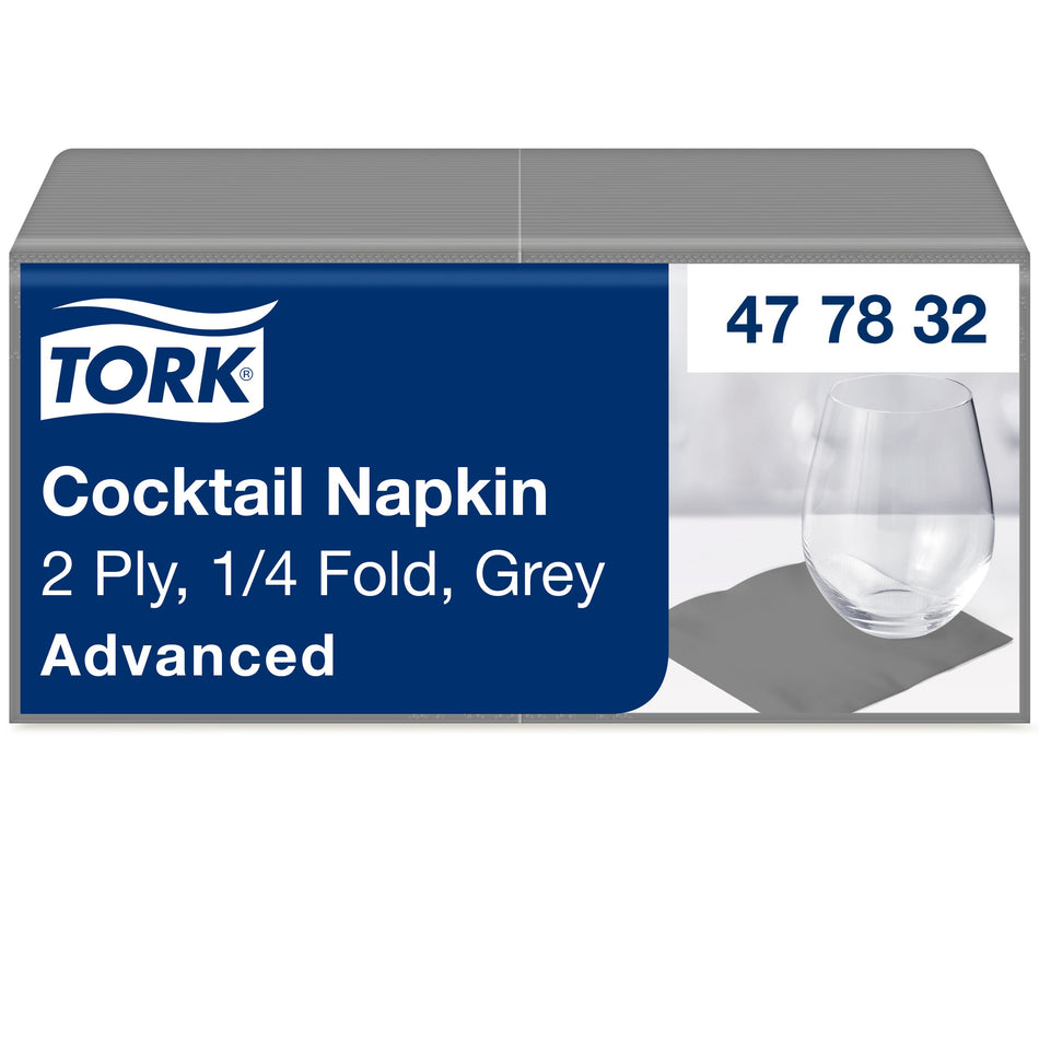 Tork Cocktailservietten Grau