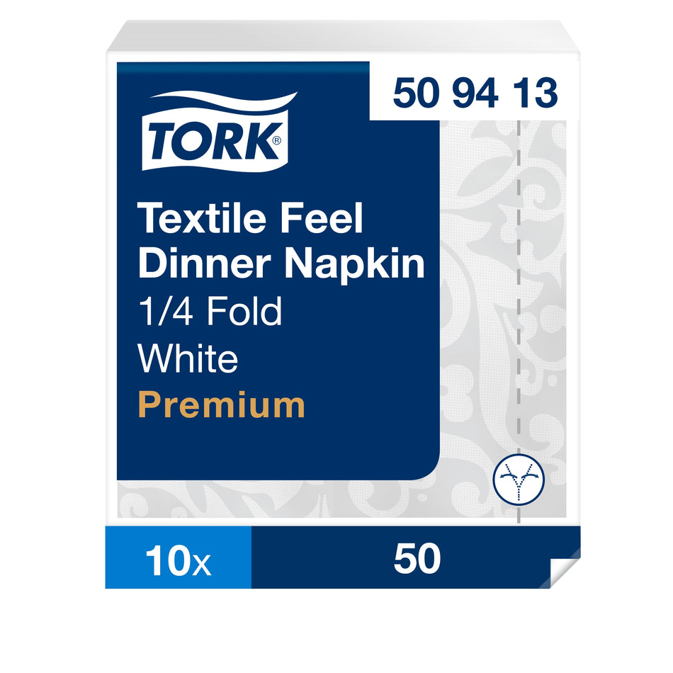 Tork Premium Textile Feel Elegance Dinnerservietten