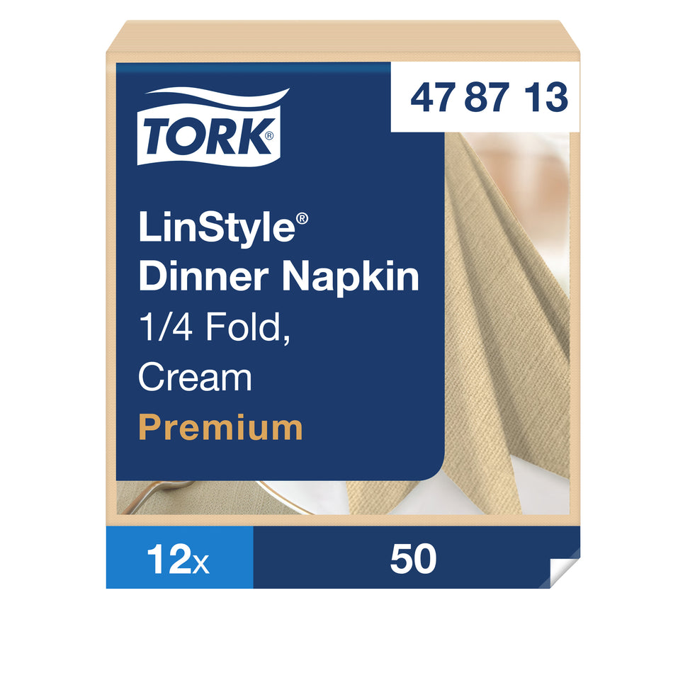 Tork LinStyle® Dinnerservietten Creme
