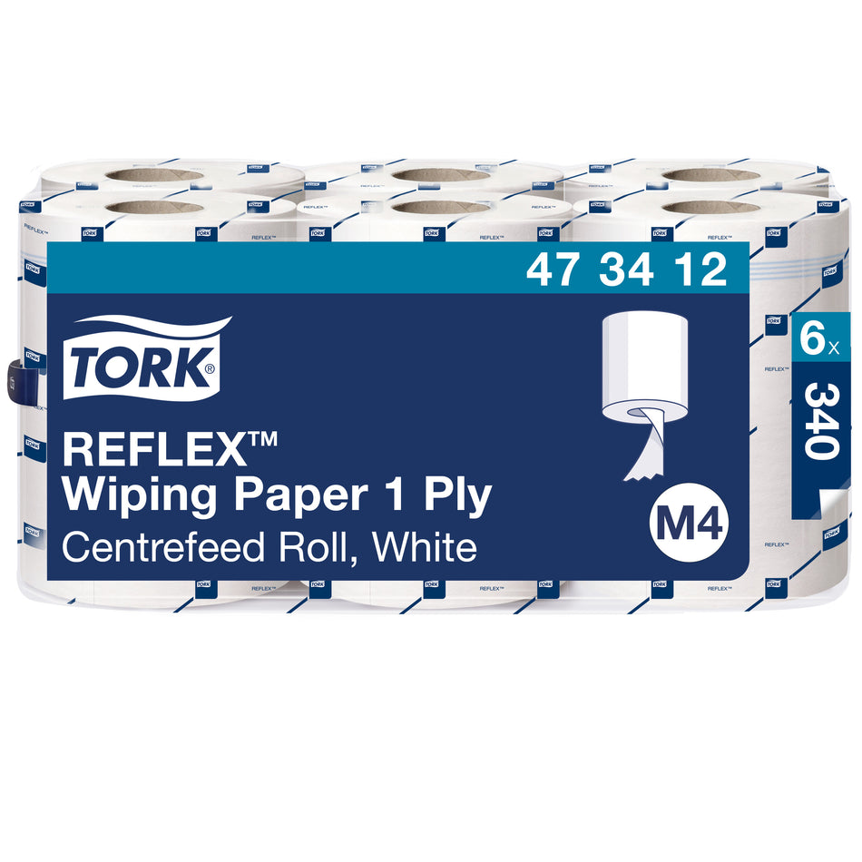 Tork Reflex™ Papier d'Essuyage blanc M4