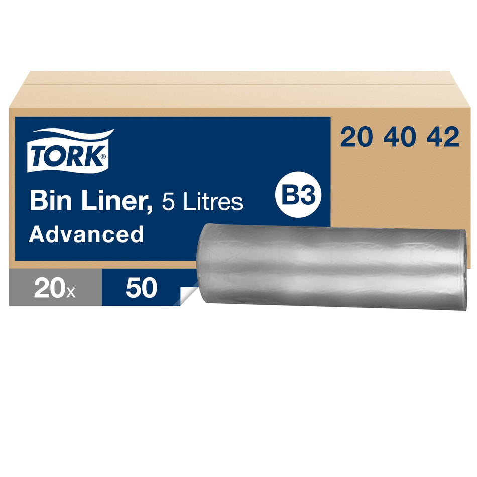 Tork 5 l Abfallsäcke Transparent B3