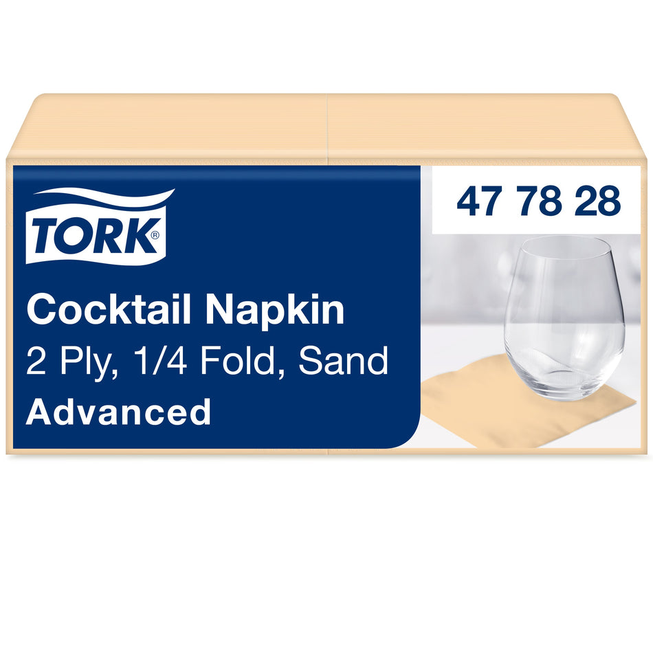 Tork Serviette Cocktail ivoire