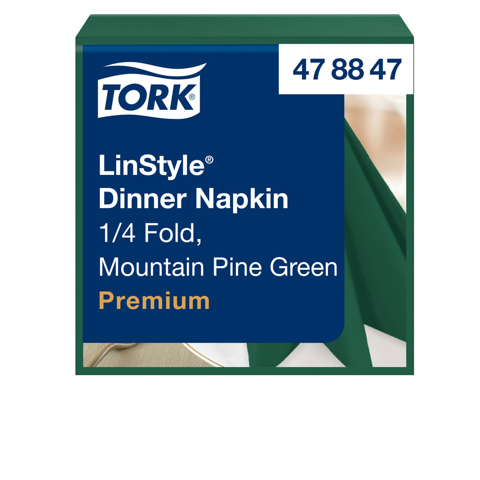 Tork LinStyle® Dinnerservietten Piniengrün