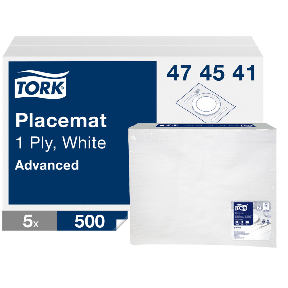 Tork Set de table jetable blanc