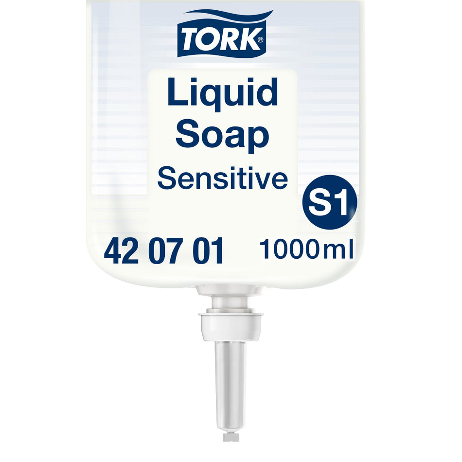 Tork Savon liquide Mains - Peaux sensibles S1