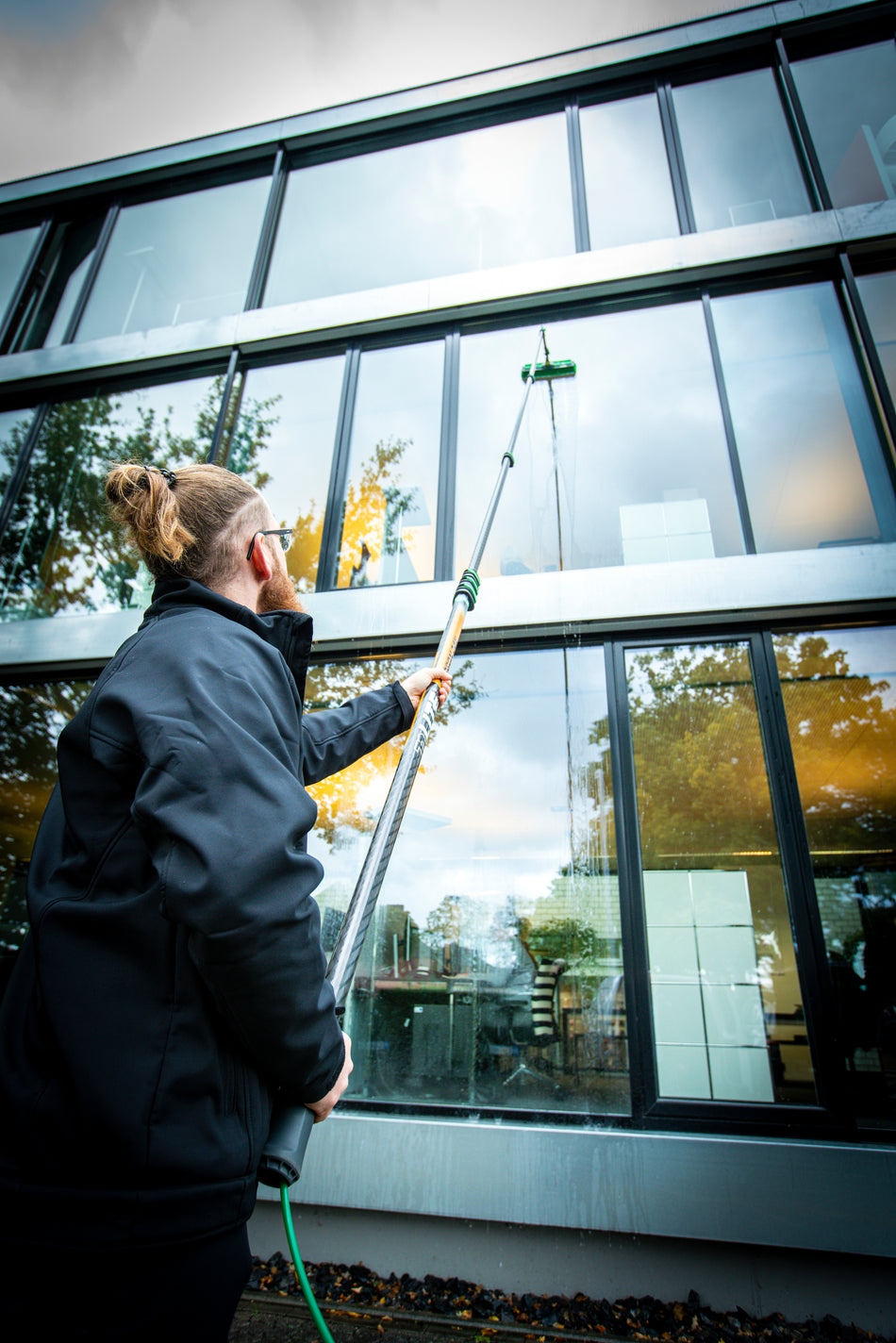 Perche télescopique principale nLITE Carbon 24K, 6 élements, 8,60m