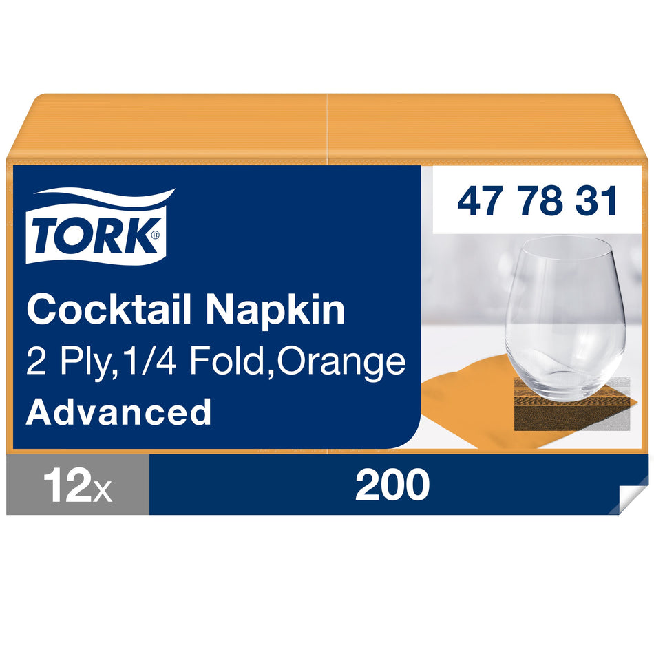Tork Cocktailservietten Orange