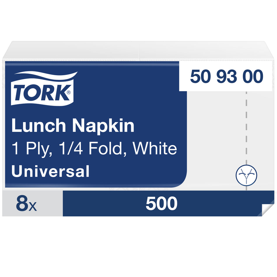 Tork Lunchserviette Weiß