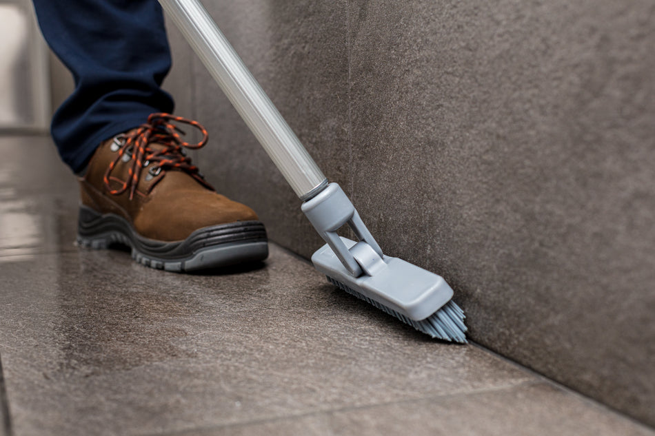 Brosse Swivel speciale coins SmartColor, gris