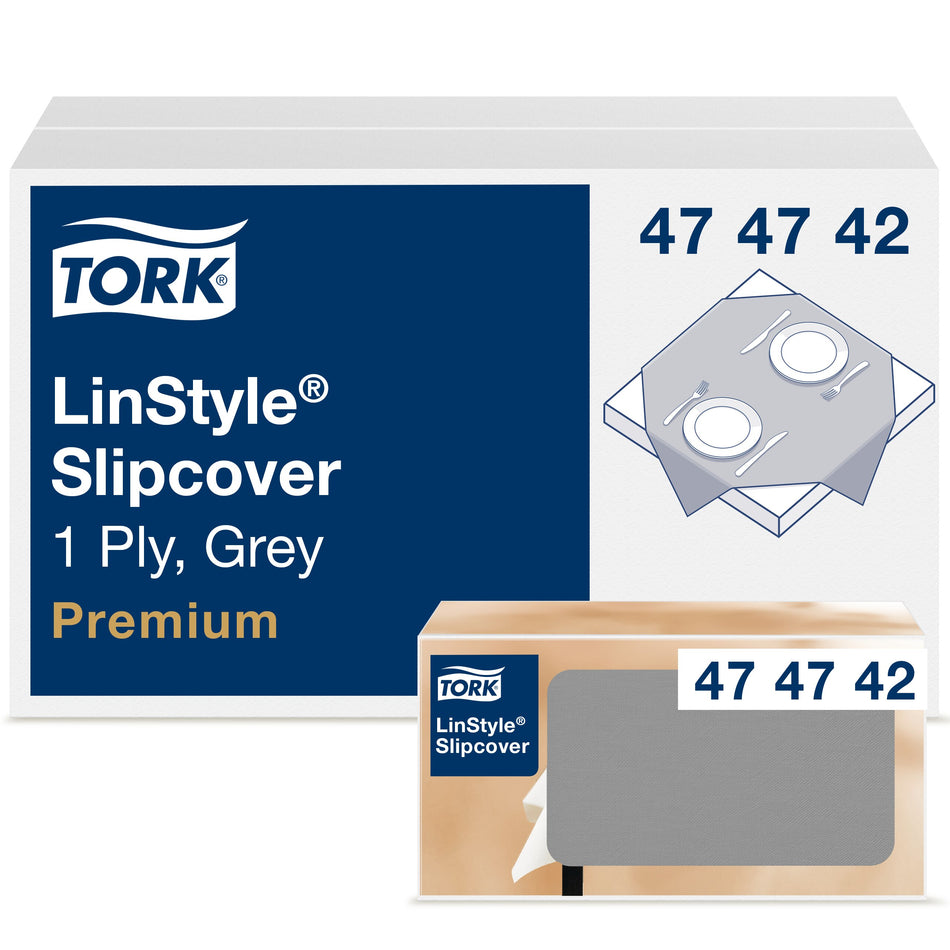 Tork LinStyle® Surnappe gris