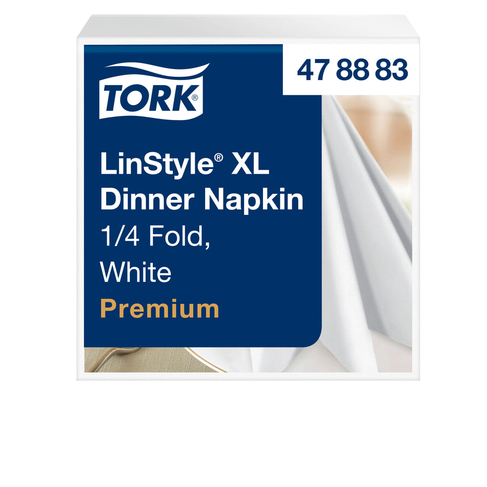 Tork LinStyle® XL-Dinnerservietten Weiß