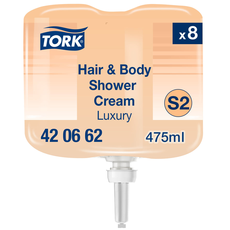 Tork Luxury Mini crème de douche corps et cheveux 3-en-1 S2