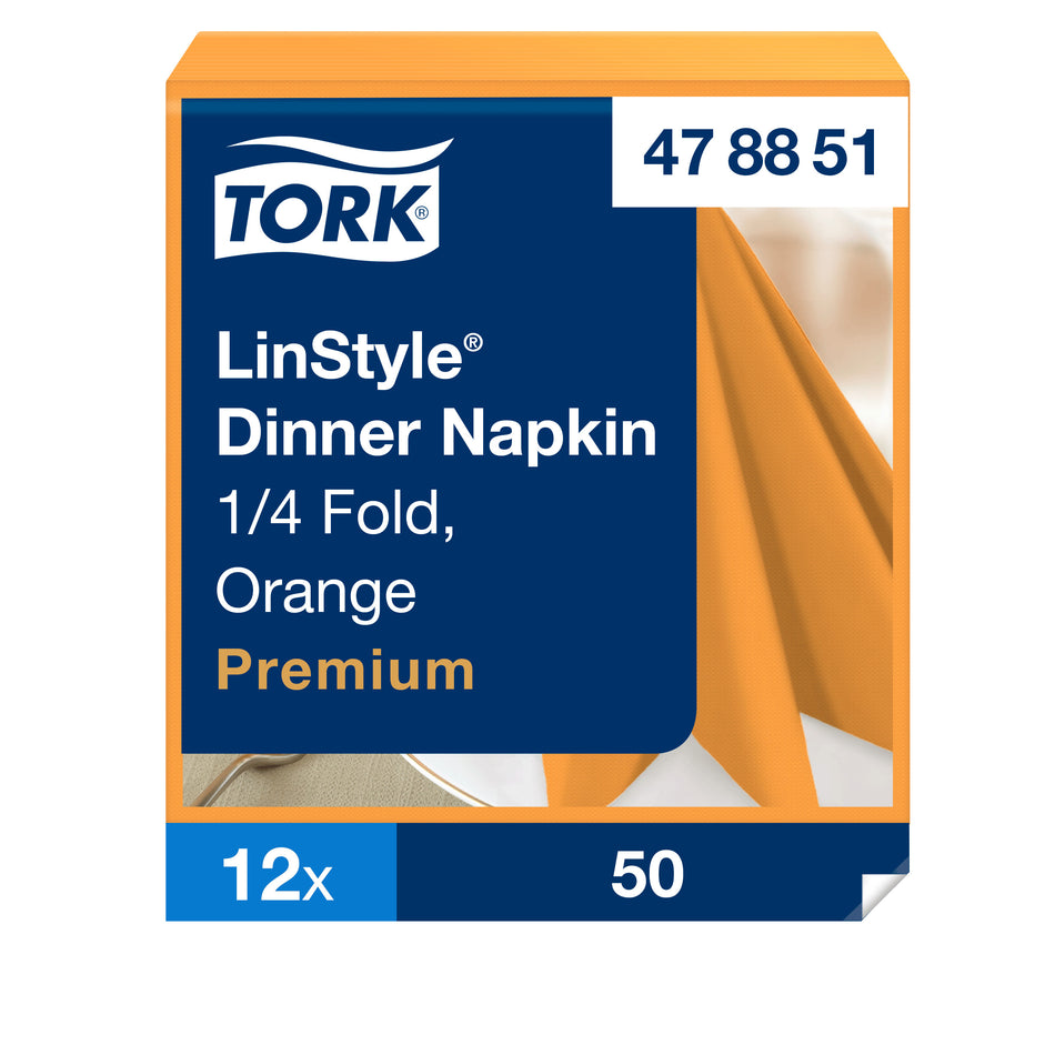 Tork LinStyle® Dinnerservietten Orange