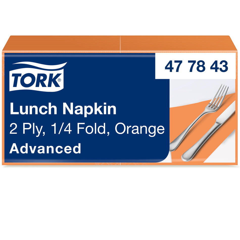 Tork Serviette Lunch orange