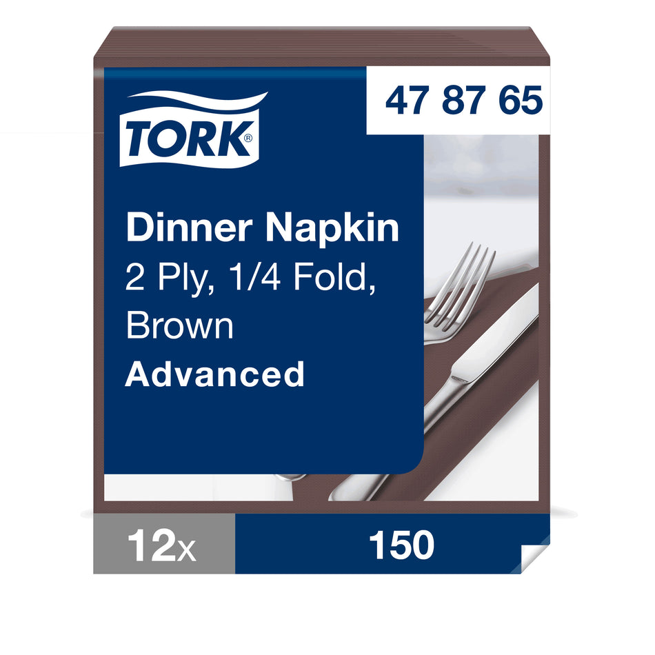 Tork Dinnerservietten Braun