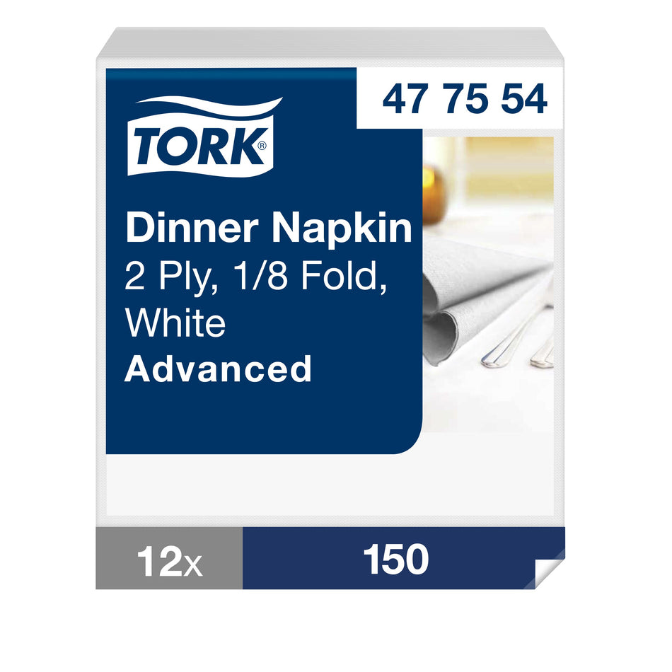 Tork Serviette Dinner blanche