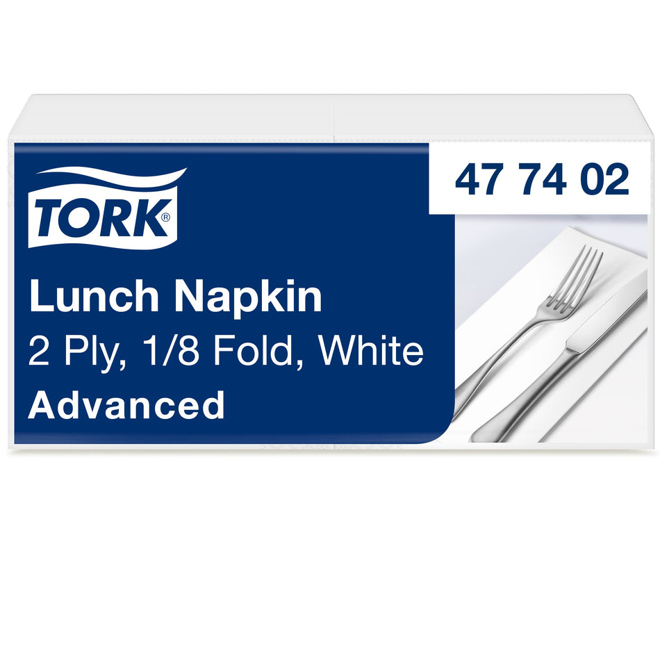 Tork Serviette Lunch Doux blanche