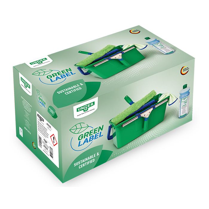 Kit de nettoyage de vitres Green Label