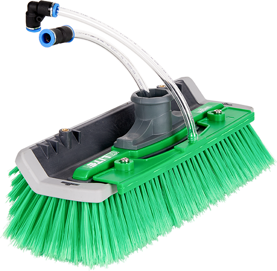 Brosse courbée nLITE, fleurée, 28cm