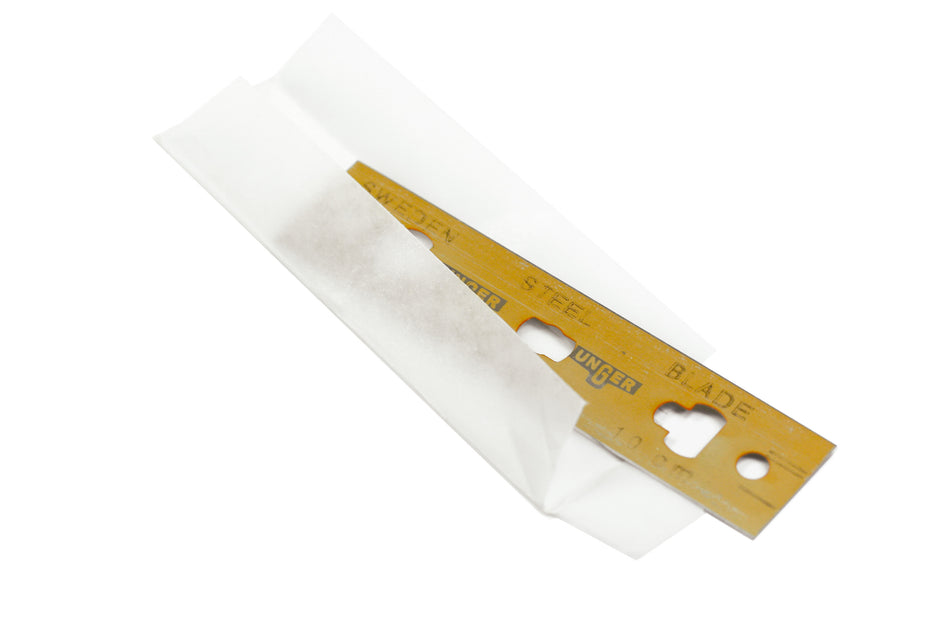 Lames TRIM 10 cm de rechange (0,2 mm), carton de 250 pcs