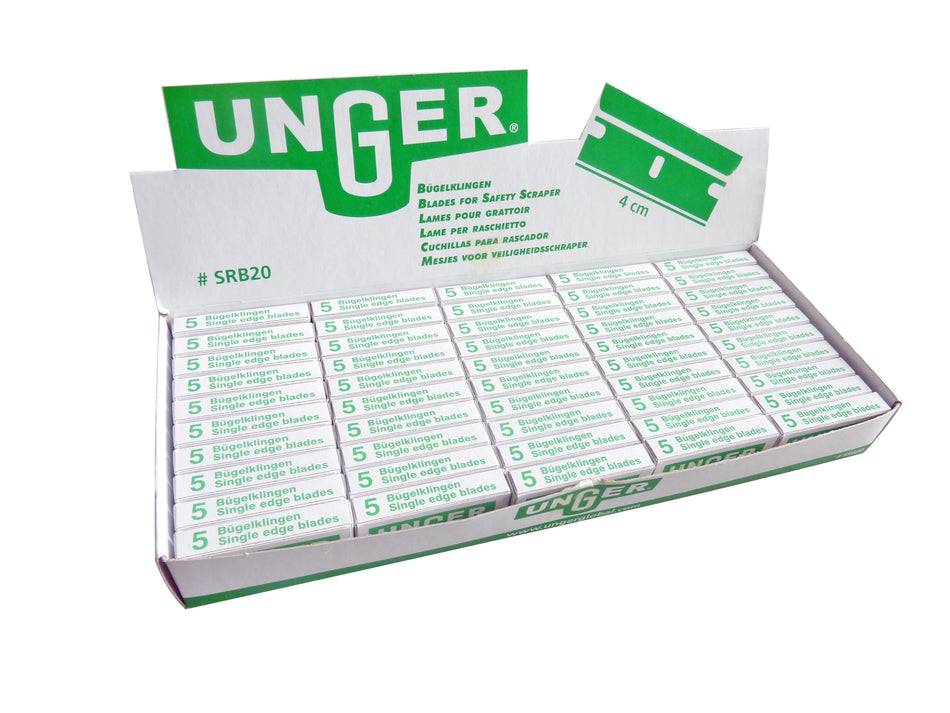 Lames pour grattoirs SECURITE, 4 cm