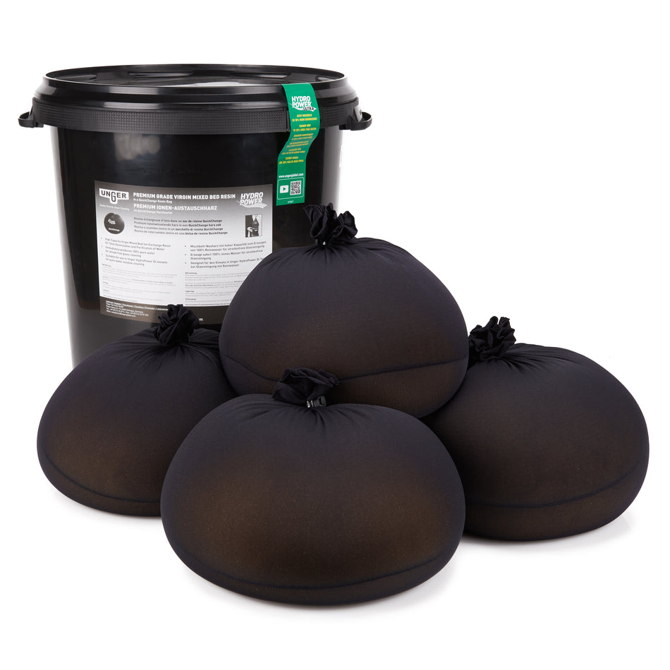 HydroPower DI, 4 Sachets de résine QuickChange 6l (24l) dans un seau